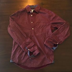 XS Men’s Express Soft Wash Pattern Button-Down